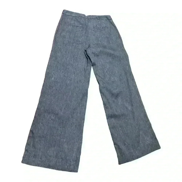 Banana Republic Women’s Blake Wide Leg-Fit Stretch Linen-Cotton Pants - Picture 5 of 10